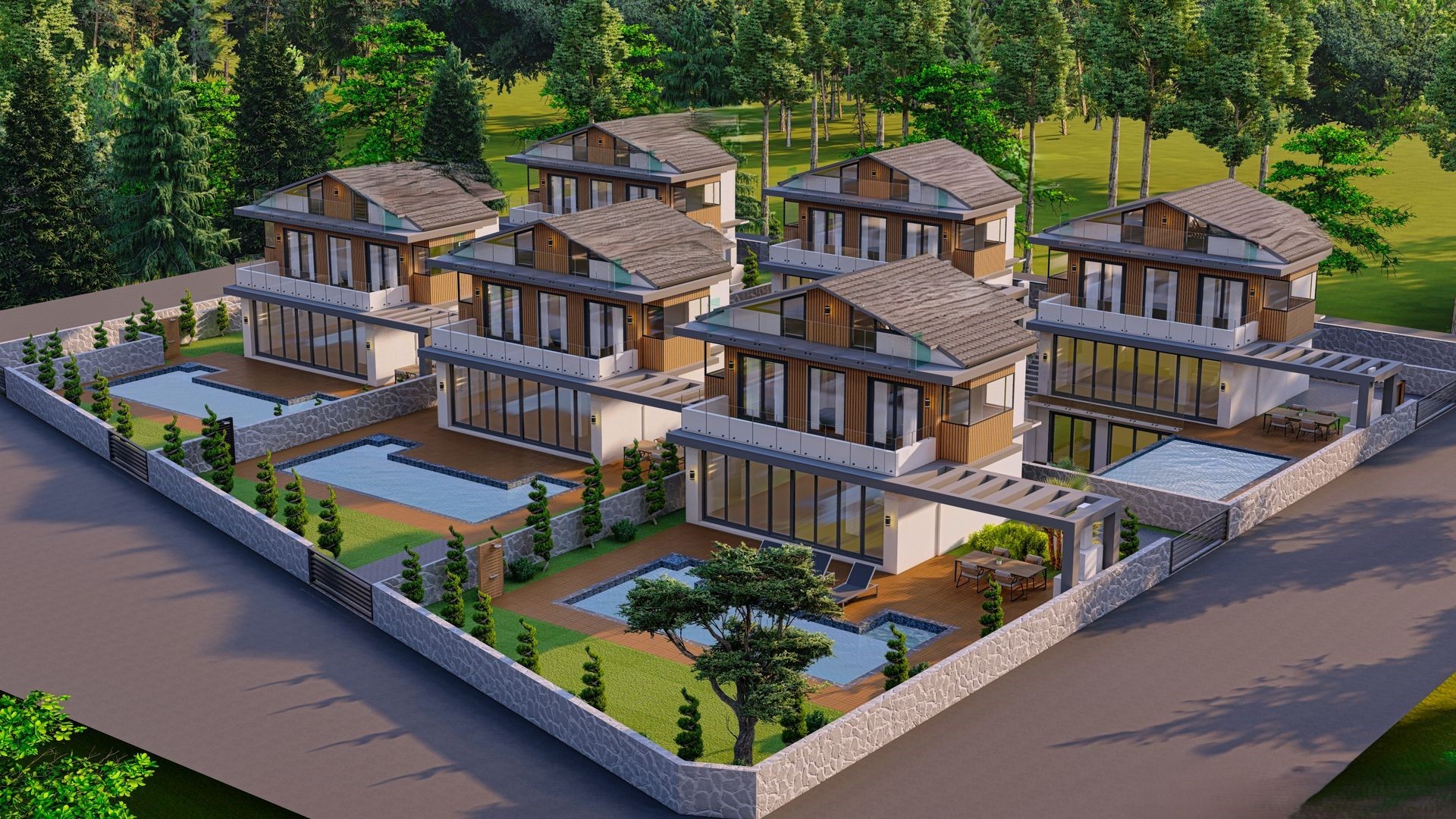 Brand New Villas in Hisaronu Slide Image 8