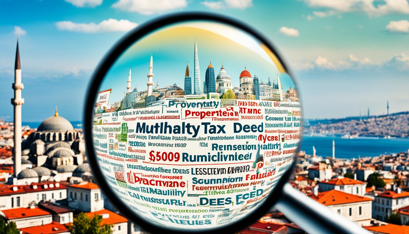 Turkish property taxes and fees