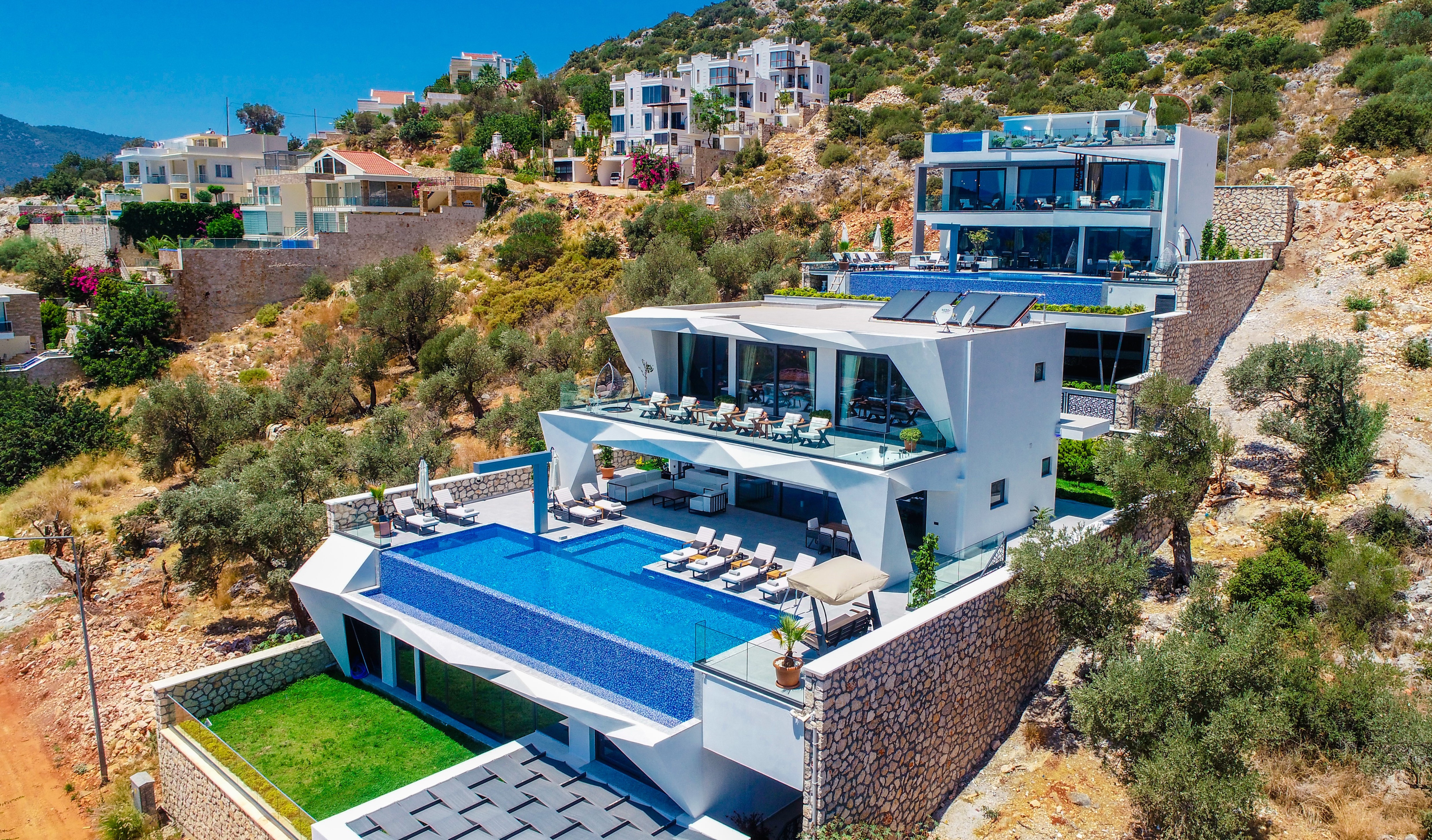 New Luxury Villa For Sale In Kalkan Slide Image 1