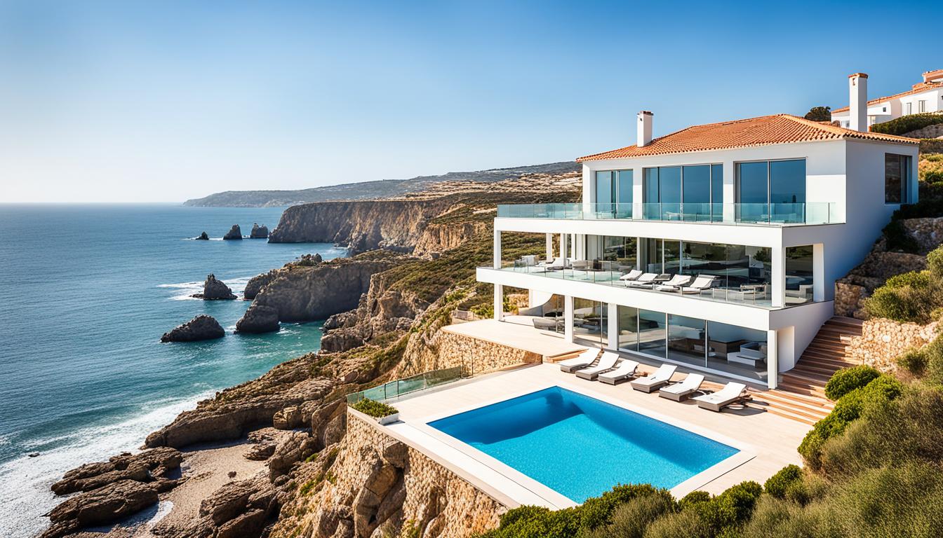 Stunning seafront villa with Atlantic Ocean views