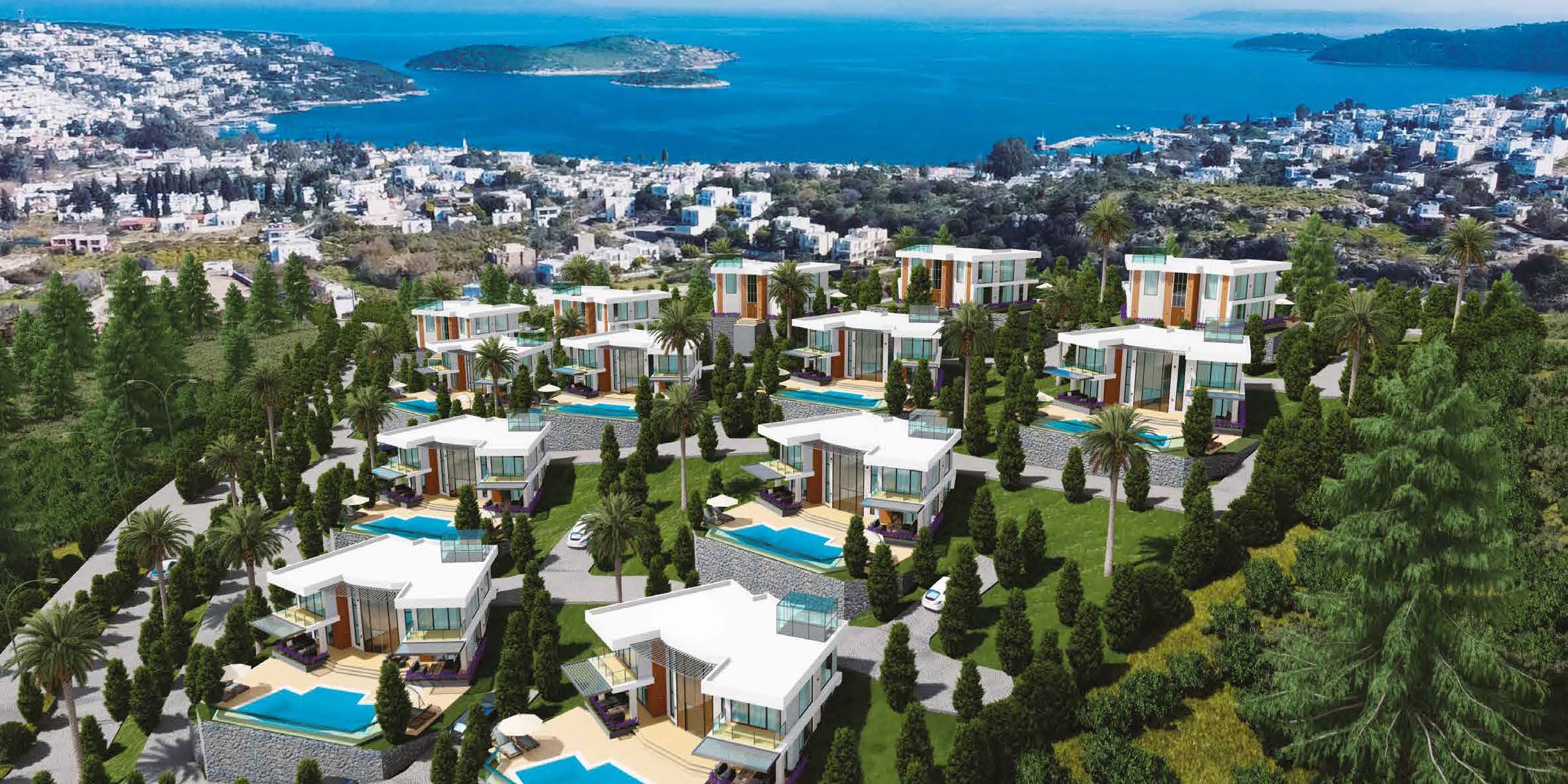 Luxury Modern Villas in Bodrum Slide Image 3