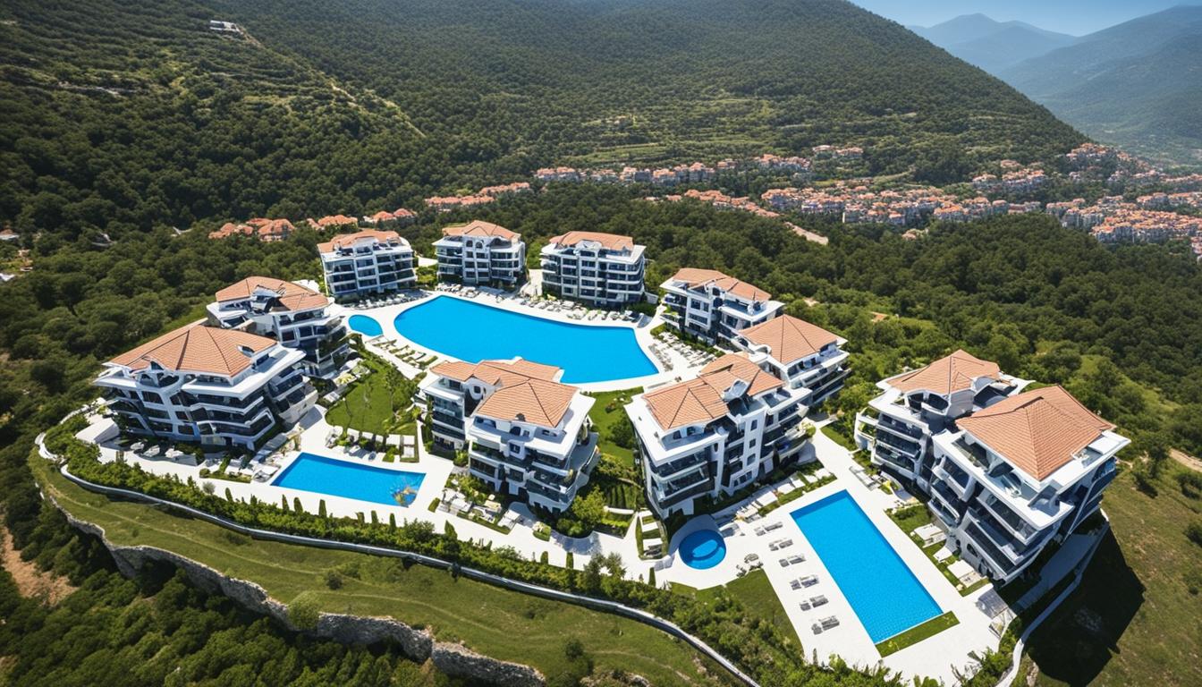 Luxury apartments in Ovacik